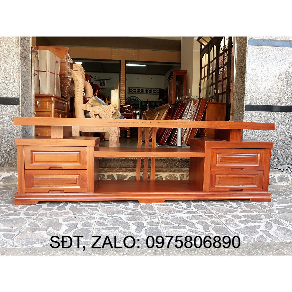 Kệ tivi gỗ xoan , kệ gỗ để tivi , kệ tivi nhật phòng khách