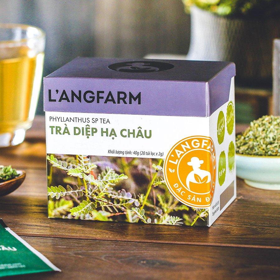 Trà Diệp Hạ Châu túi lọc L'ANGFARM - Đặc sản Đà Lạt (20 tép/hộp)