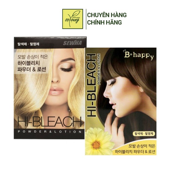 Tẩy tóc an toàn có dưỡng tóc B-Happy