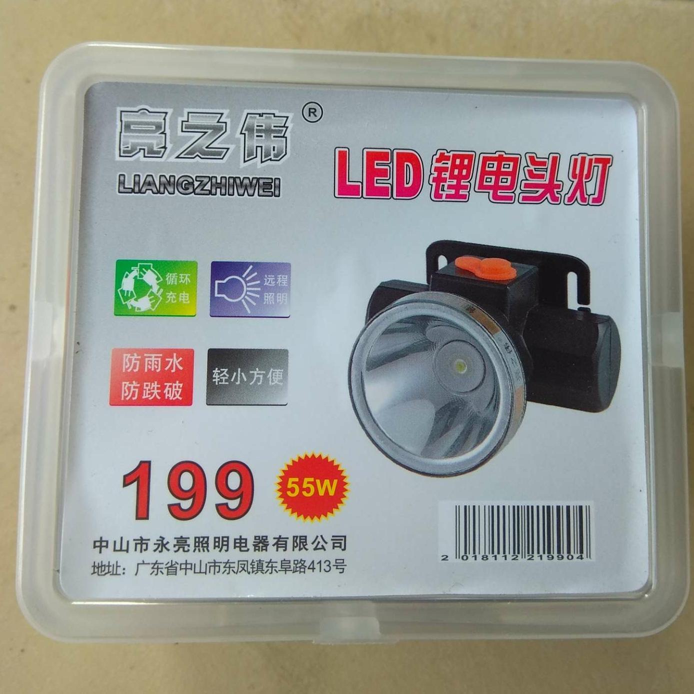 Đèn pin đeo đầu 199 55w đẹp