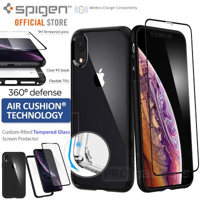 Ốp iphone xr spigen ultra hybrid 360 - hàng chính hãng