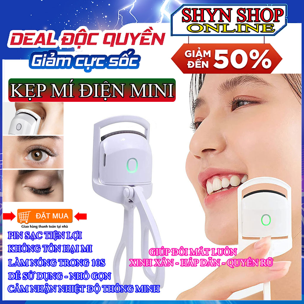 Kẹp bấm lông mi mí mắt siêu cong cao cấp, đồ nhấn uốn mi nhiệt nhựa mini, Dụng Cụ Uốn Mi Bằng Điện, Kẹp bấm mi điện Làm Nóng Lông Mi Kéo Dài, Dụng Cụ Trang Điểm Uốn Mi Kiểm Soát Nhiệt Độ Có Thể Sạc Lại