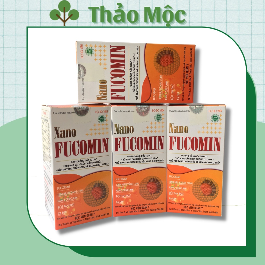 Nano fucomin học viện quân y - phòng ngừa và hỗ trợ điều trị ung thư