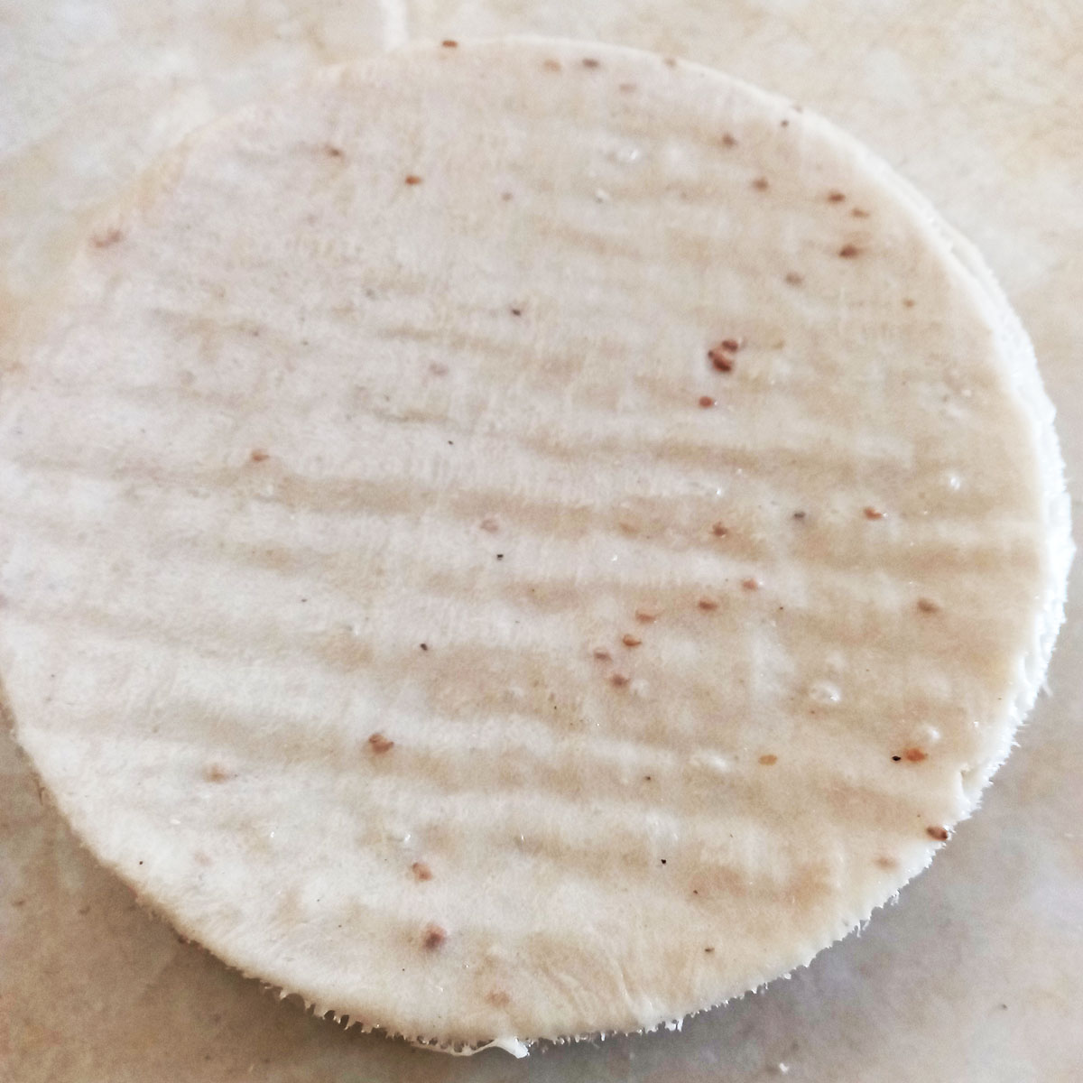 Bánh phồng nếp nước cốt dừa loại to và béo 50 cái chưa nướng