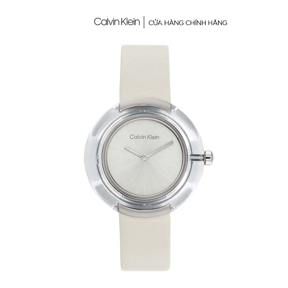 15-17.8 - DISCOUNT 25% x Đồng hồ Calvin Klein Nữ dây Lưới SS22