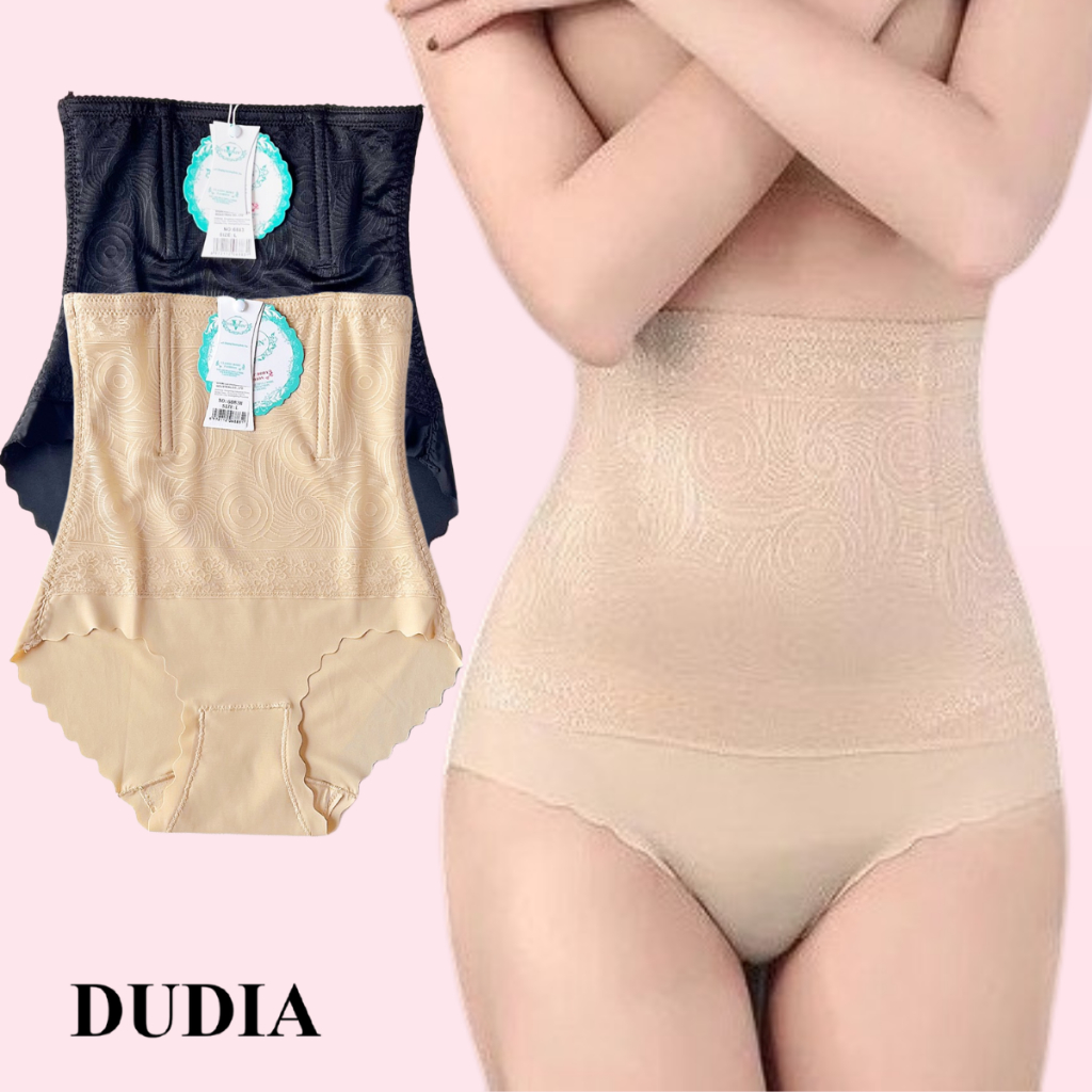 Quần gen nịt bụng nữ dudia 4 thanh chống cuộn giúp giảm mỡ eo thon