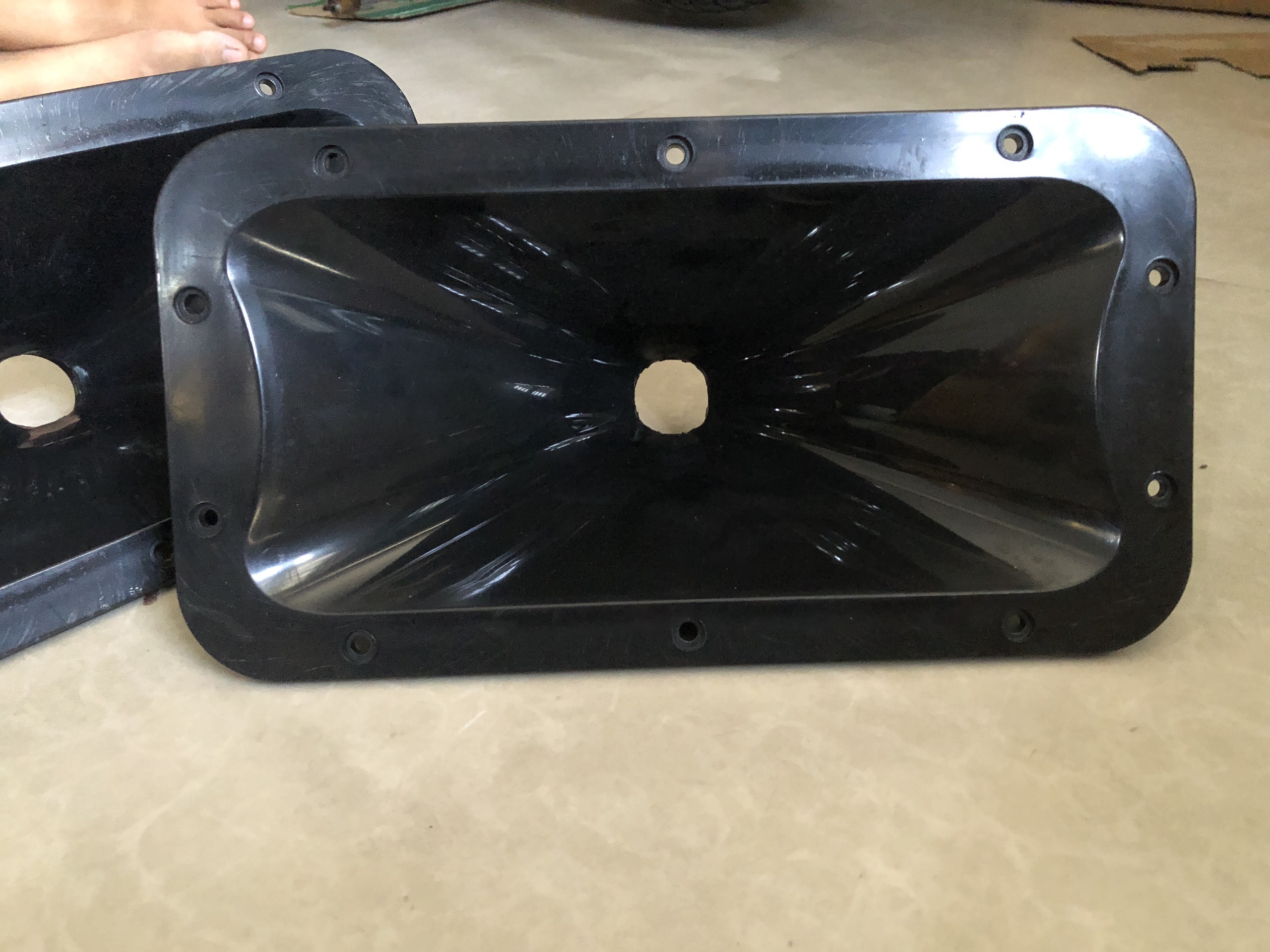 2 họng kèn 16x30cm gắn treble 350-450-750-850