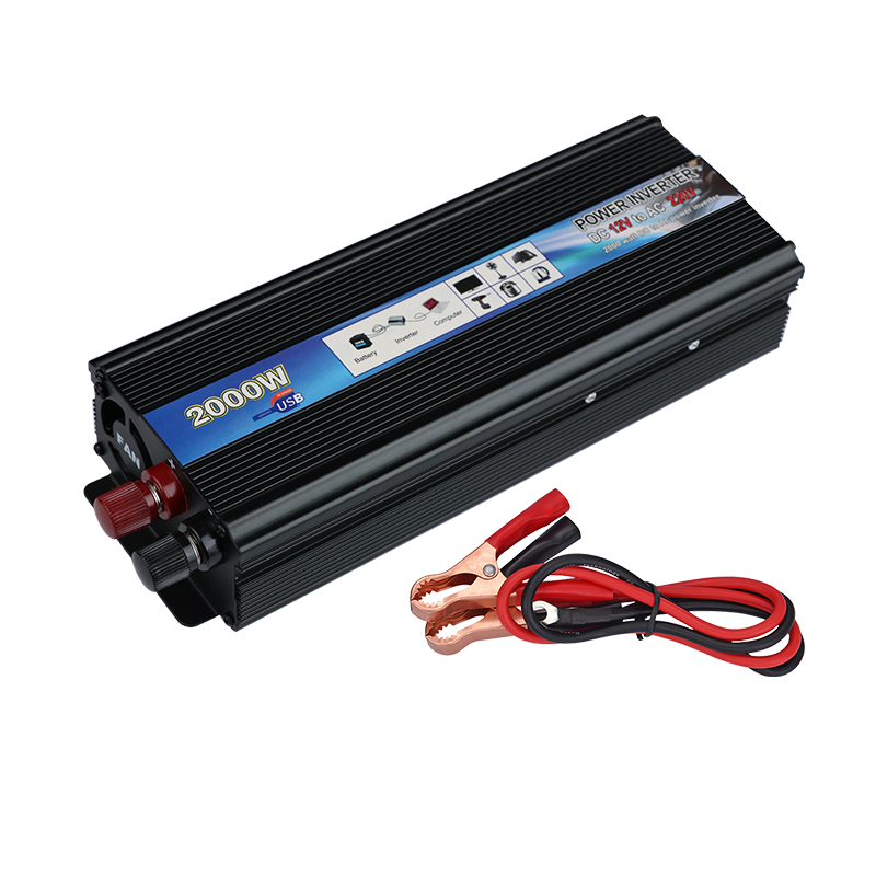 Bộ chuyển đổi điện 12v sang 220v,chuyển nguồn 12v ra 220v ô tô,kích điện 12v 220v sin chuẩn 2000w,inverter 12v to 220v sin chuẩn 2000w