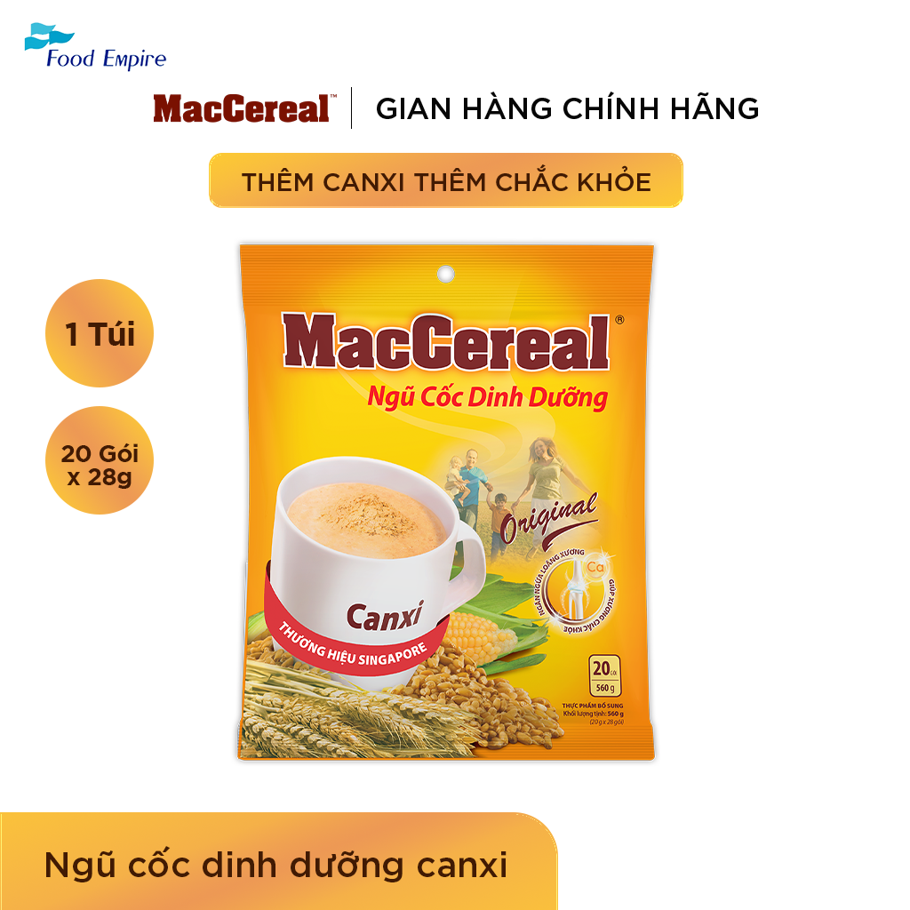 Bột Ngũ Cốc Dinh Dưỡng Canxi - MacCereal