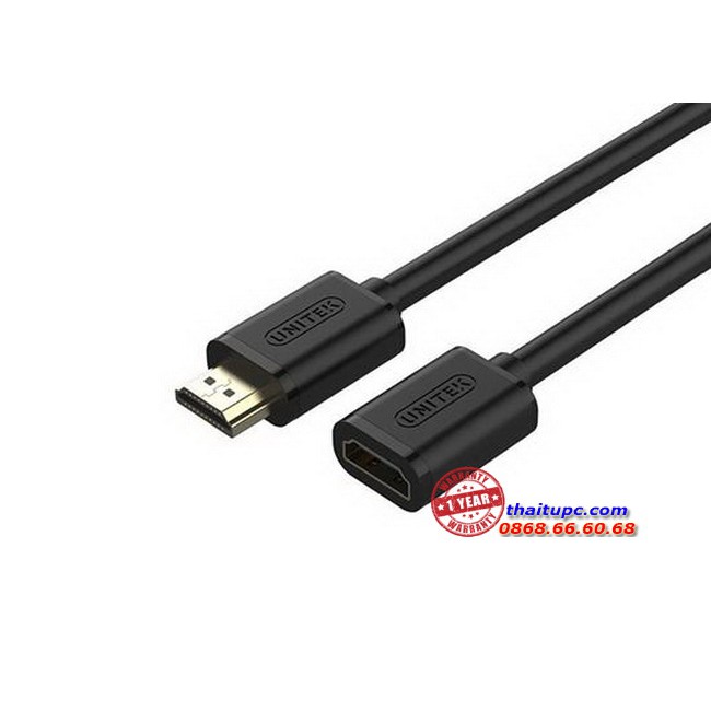 Cáp hdmi nối dài 4k - 1m extension unitek