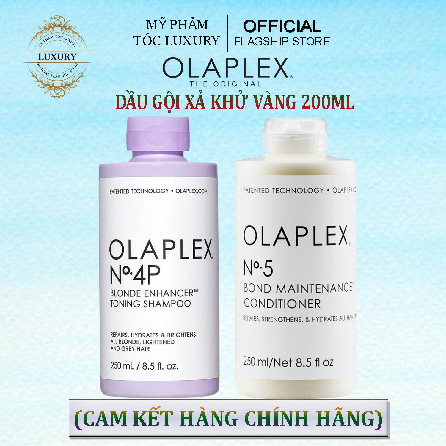 Dầu gội tím khử vàng olaplex n04p 250ml