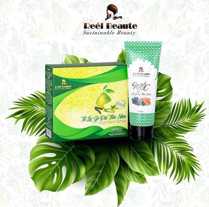 Combo túi lọc gội đầu ptct & xã mộc dưỡng tóc - đặc trị rụng tóc hói đầu nấm da đầu kích mọc tóc. dầu gội bồ kết trị rụng tóc dầu gội đầu cho mẹ sau sinh dầu gội trị nấm da đầu dầu gội bồ kết mọc tóc - eco beauty store.