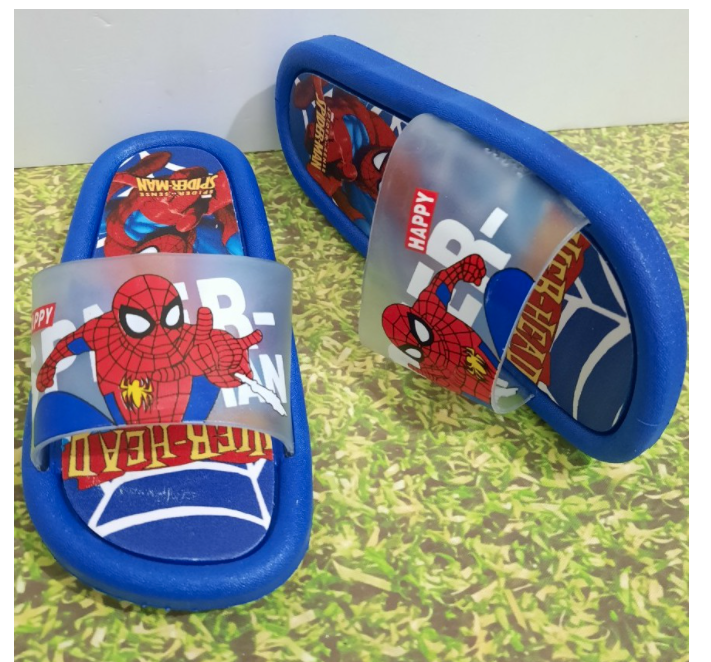 DÉP SIÊU NHÂN ĐẾ CAO SU DẺO BÉ TRAI