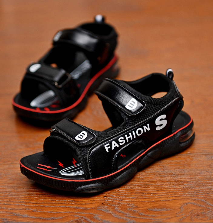Giày đi học bé trai - sandal cho bé trai STL50