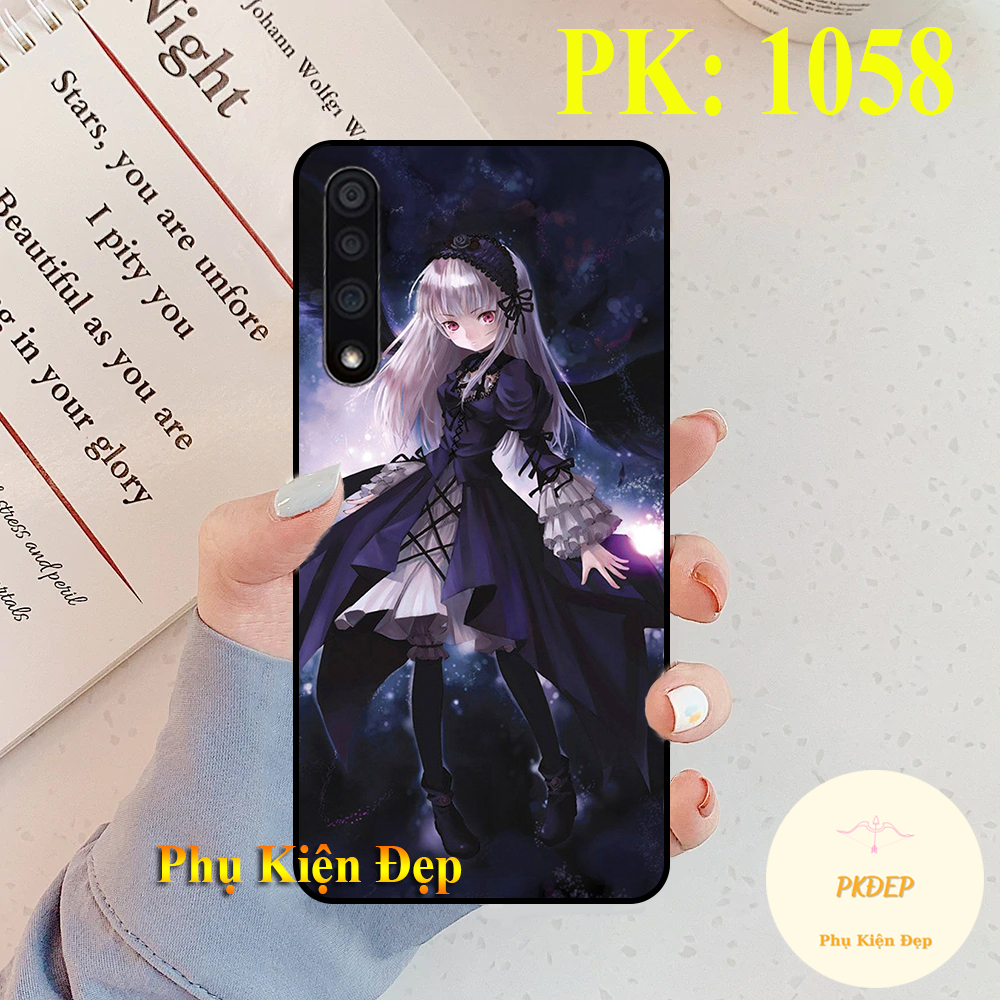 Ốp lưng Vsmart Live 1 dẻo đen in hình Anime