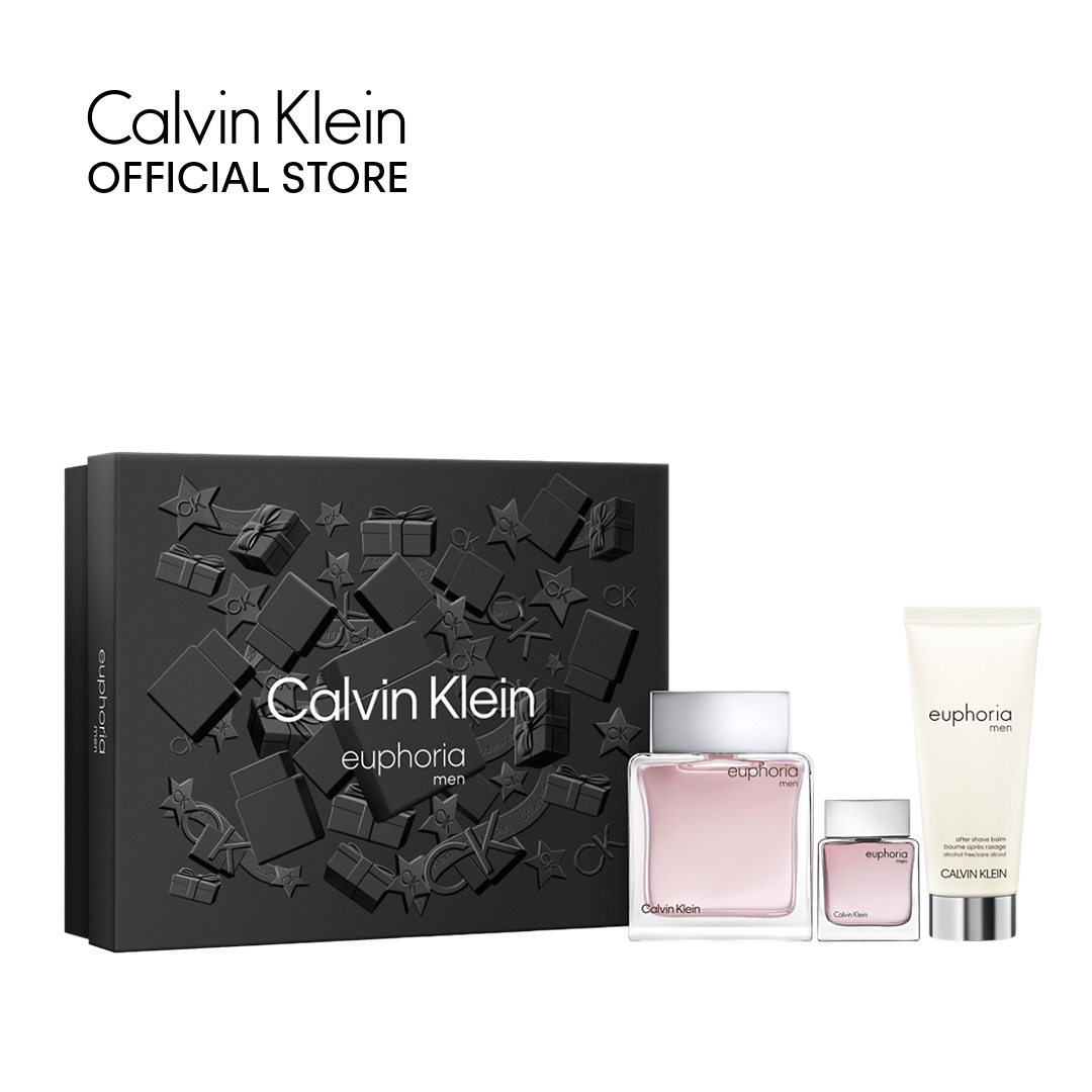 Set nước hoa nam calvin klein euphoria men edt 100ml + after shave balm 100ml + edt 15ml