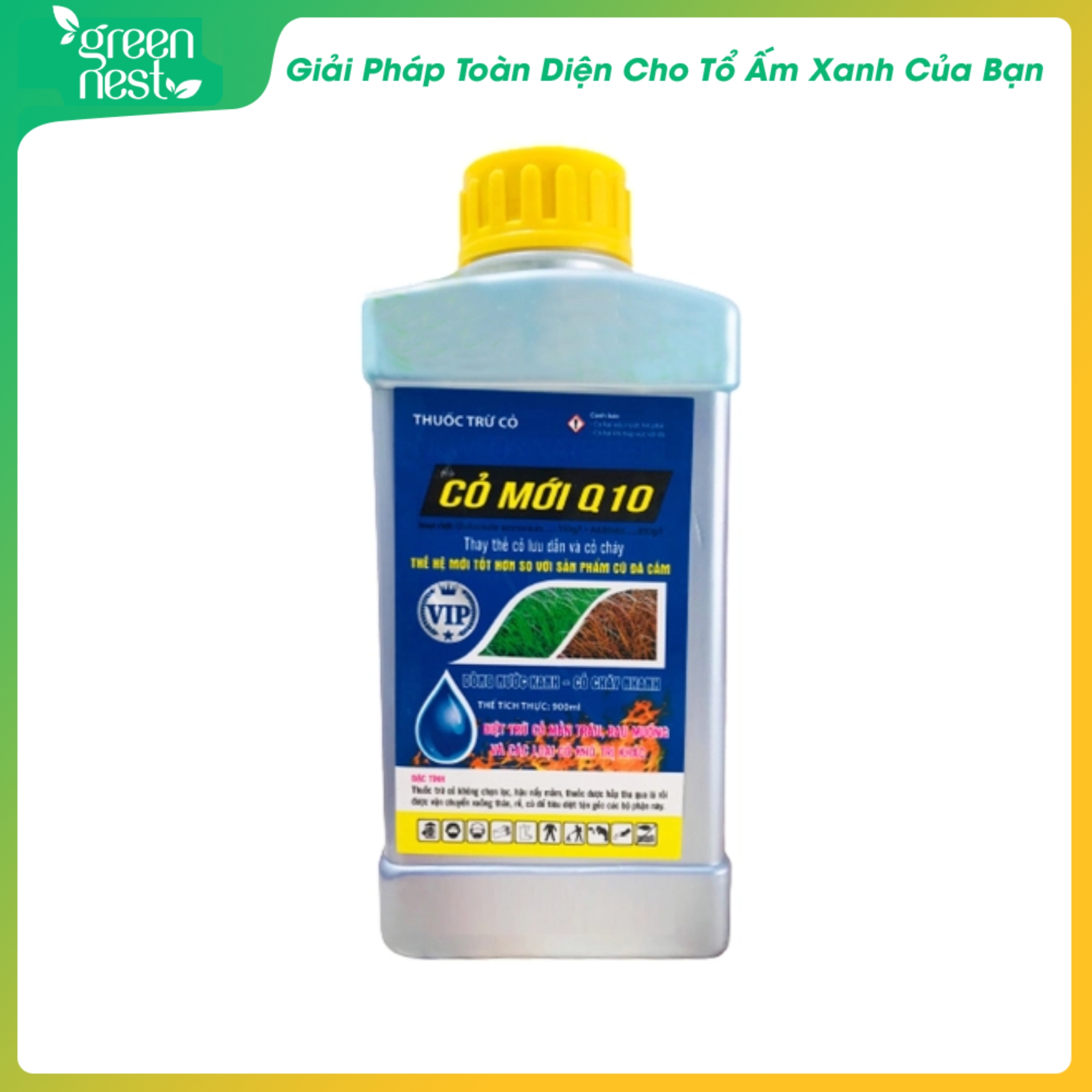 Thuốc trừ cỏ mới q10 900ml - thay thế cỏ lưu dẫn và cỏ cháy