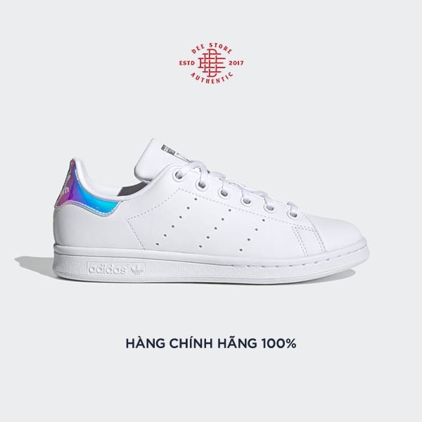 Giày thể thao nữ adidas stansmith j hologram 2021 fx7521 - dee store vn