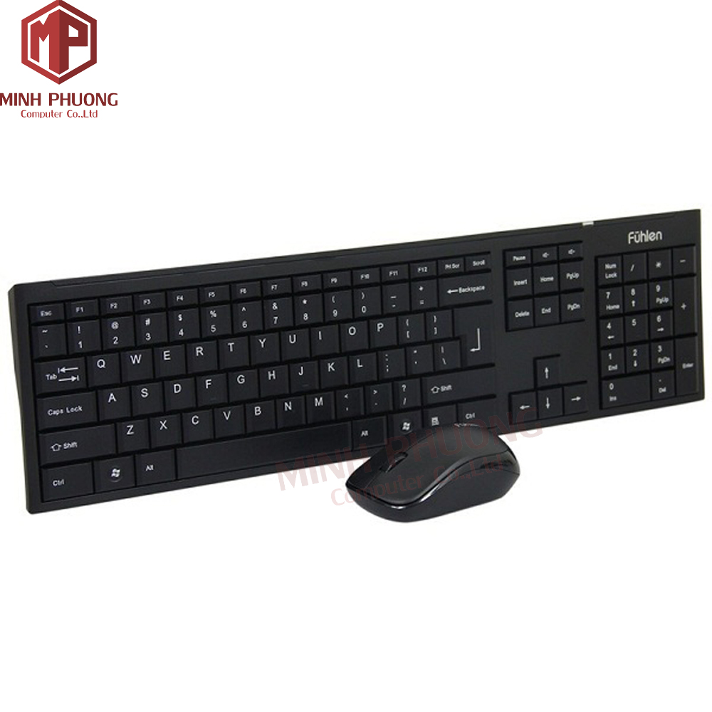 Bộ phím chuột không dây Fuhlen A120G