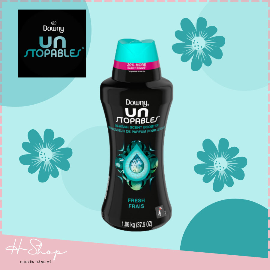 Viên xả vải giữ hương thơm lâu Downy Unstopables 1.06kg - Mỹ