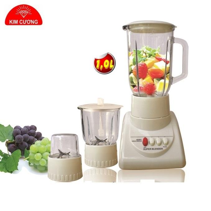 MÁY SINH TỐ 3 CỐI KIM CƯƠNG KC-T02 ( 3 CỐI NHỰA – 350W – 1 LÍT )