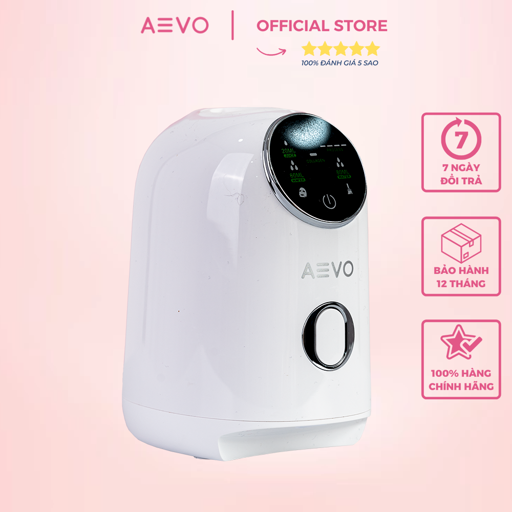Máy làm mặt nạ từ trái cây và collagen aevo mask maker, máy làm mặt nạ đắp mặt tự động ở nhà mask machine