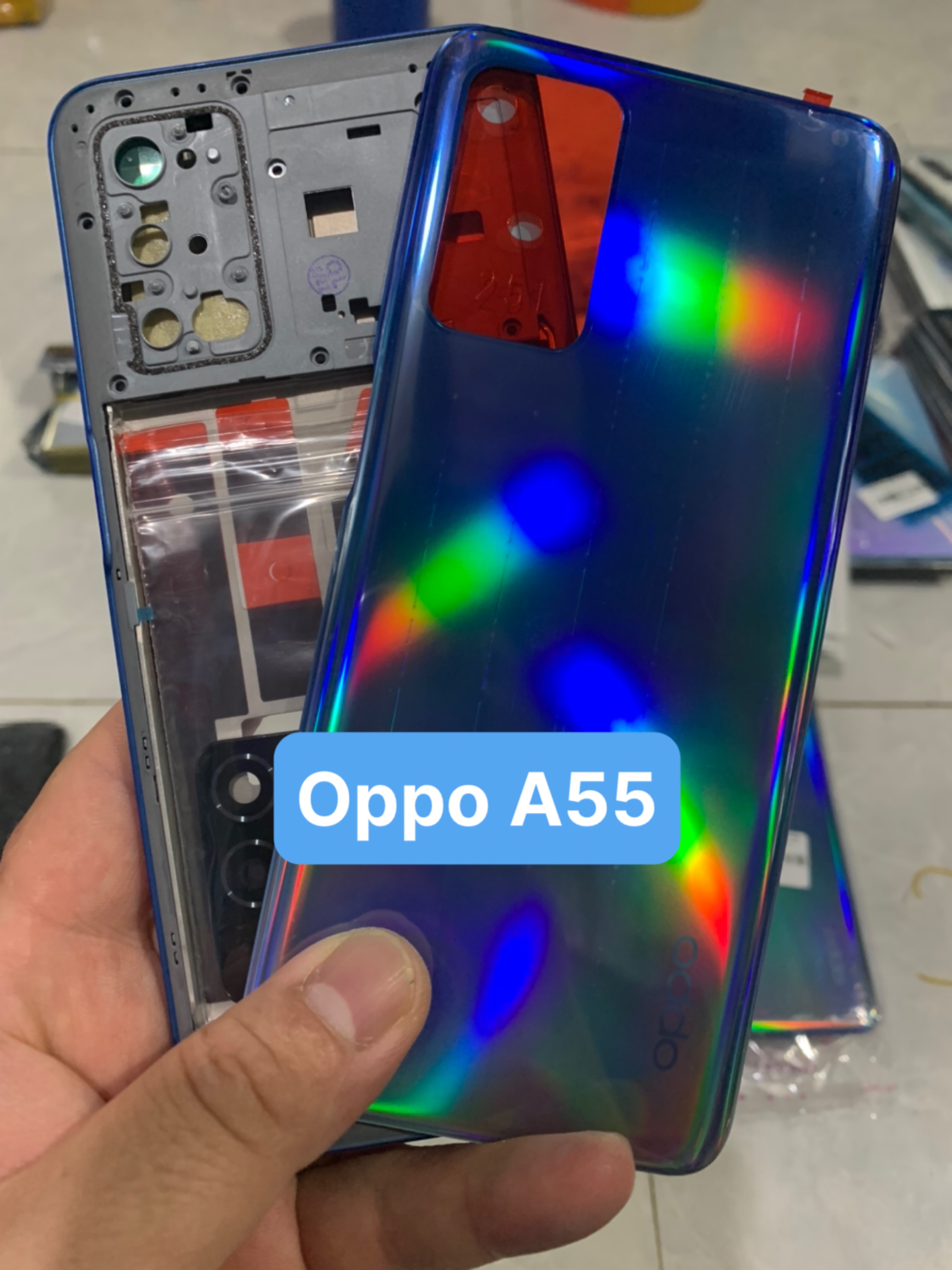 Bộ vỏ điện thoại zin oppo A55
