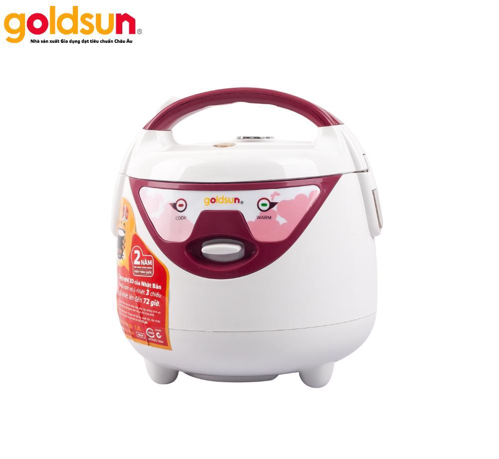 Nồi cơm điện 3d goldsun 1,0lit arc-gw100-quang vinh