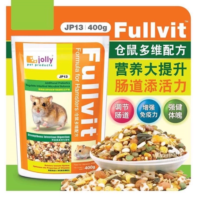 Thức ăn Fullvit vitamin 400g cho hamster