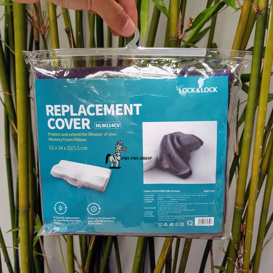 [HCM]Vỏ áo gối nằm Lock&Lock thay thế cho gối ngủ HLW114