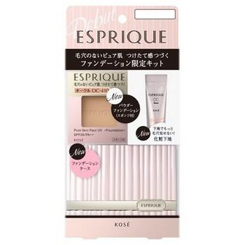 Phấn phủ kose esprique pure skin pact uv spf26.pa++ - nhật bản