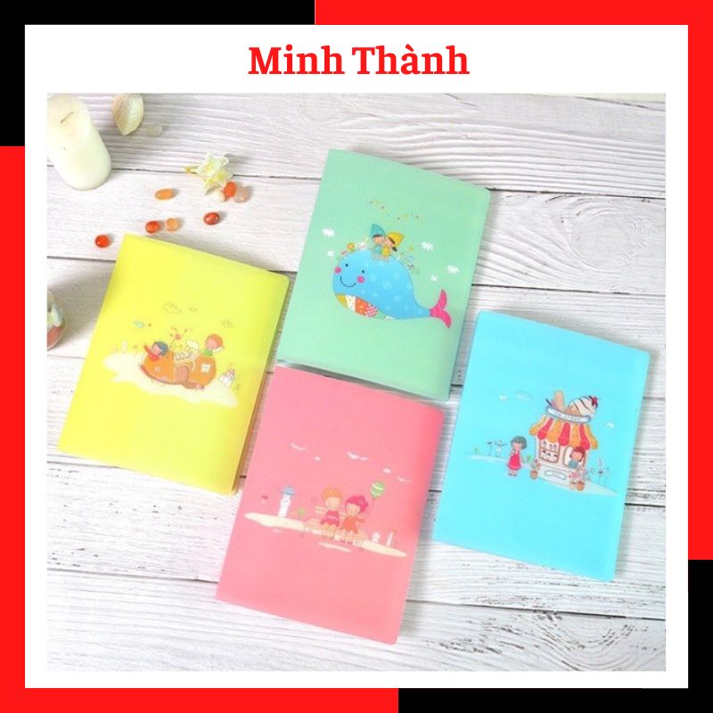 Album ảnh 13x18 bìa nhựa đựng được 52 ảnh