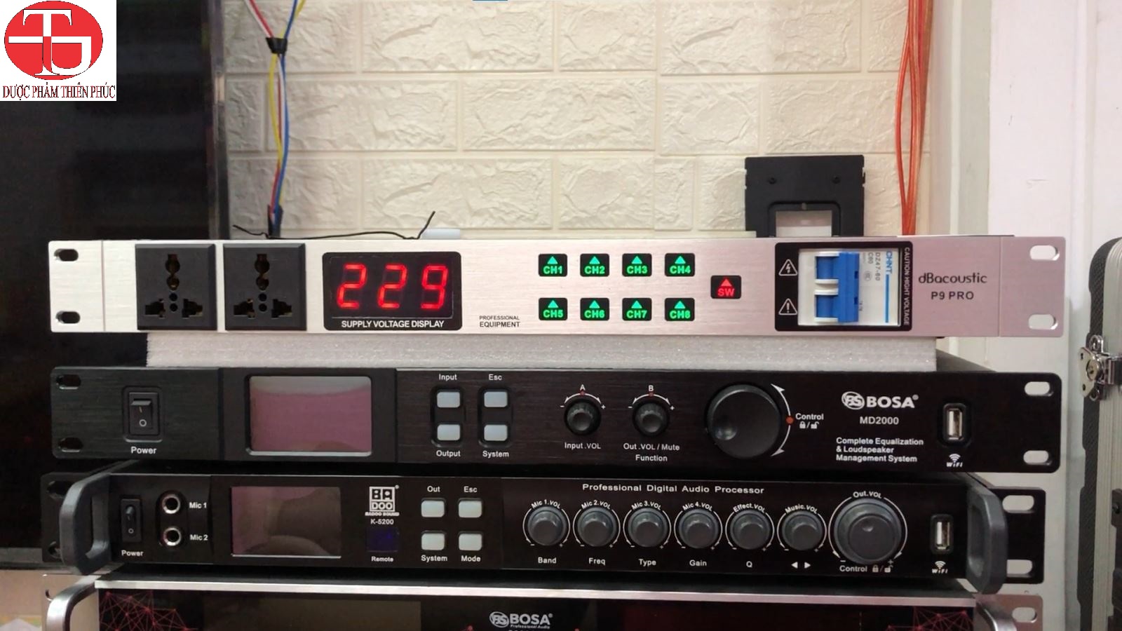 [HCM] QUẢN LÝ NGUỒN DB ACOUSTIC DB P9 PRO - HÀNG CHÍNH HÃNG  - Shop Eco