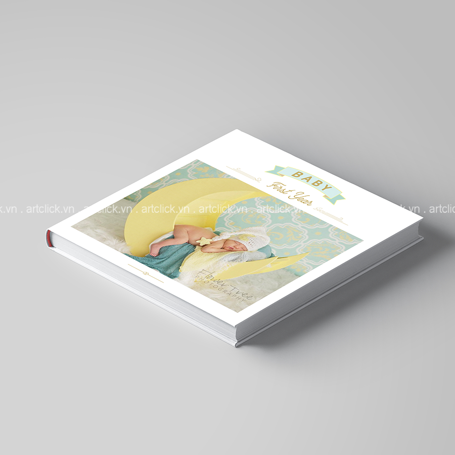 |Evoucher| In Photobook/ Album Ảnh Mở Phẳng Vuông với nhiều size in theo yêu cầu - BB26V