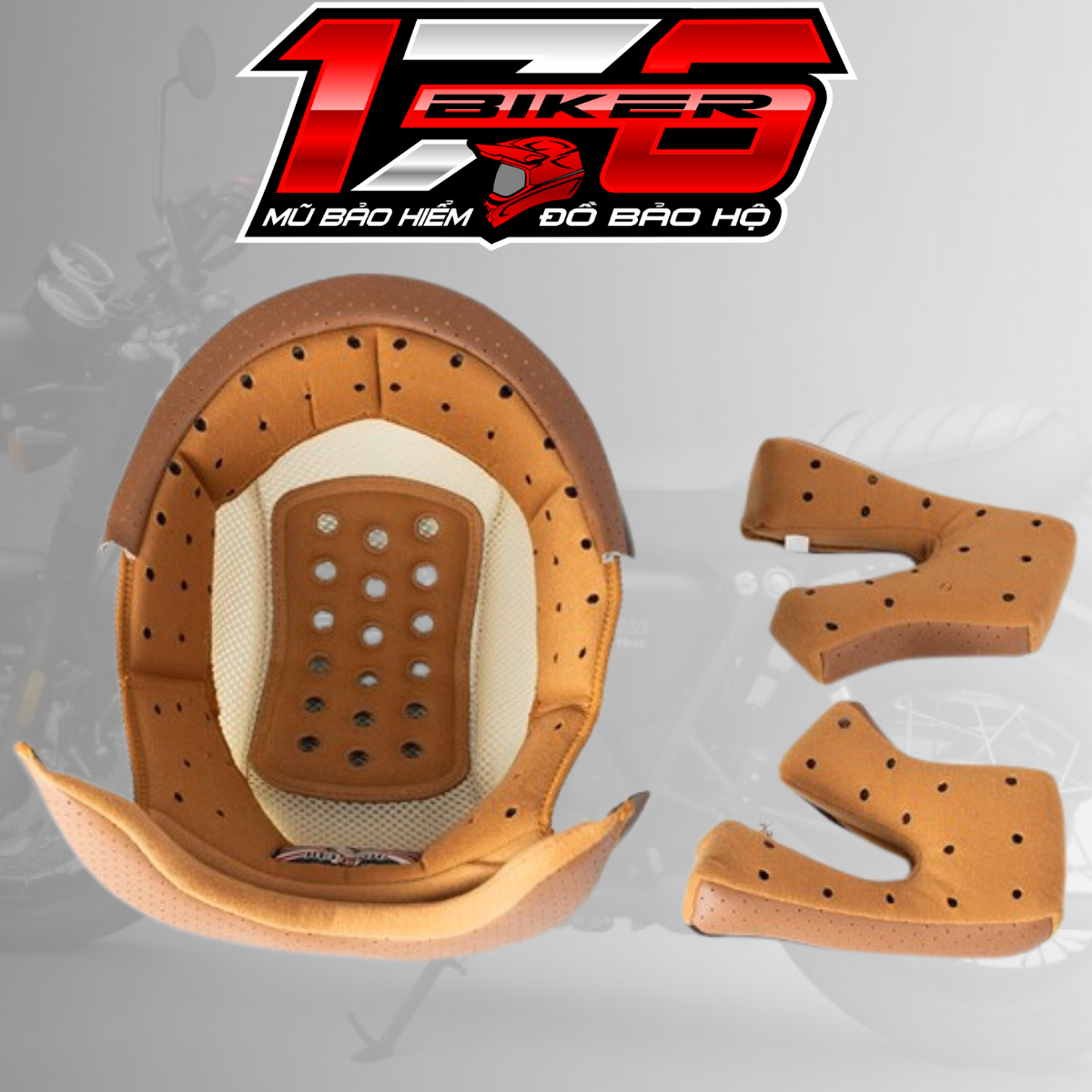 Lót nón thay thế mũ bảo hiểm fullface bulldog torri - biker 176 - nón bảo hiểm & dầu nhớt vũng tàu