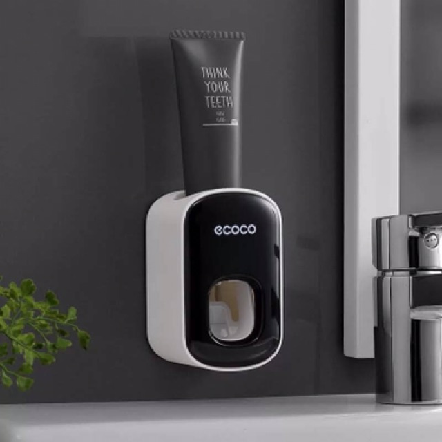 Bộ nhả kem đánh răng tự động Ecoco thông minh dán tường dễ sử dụng