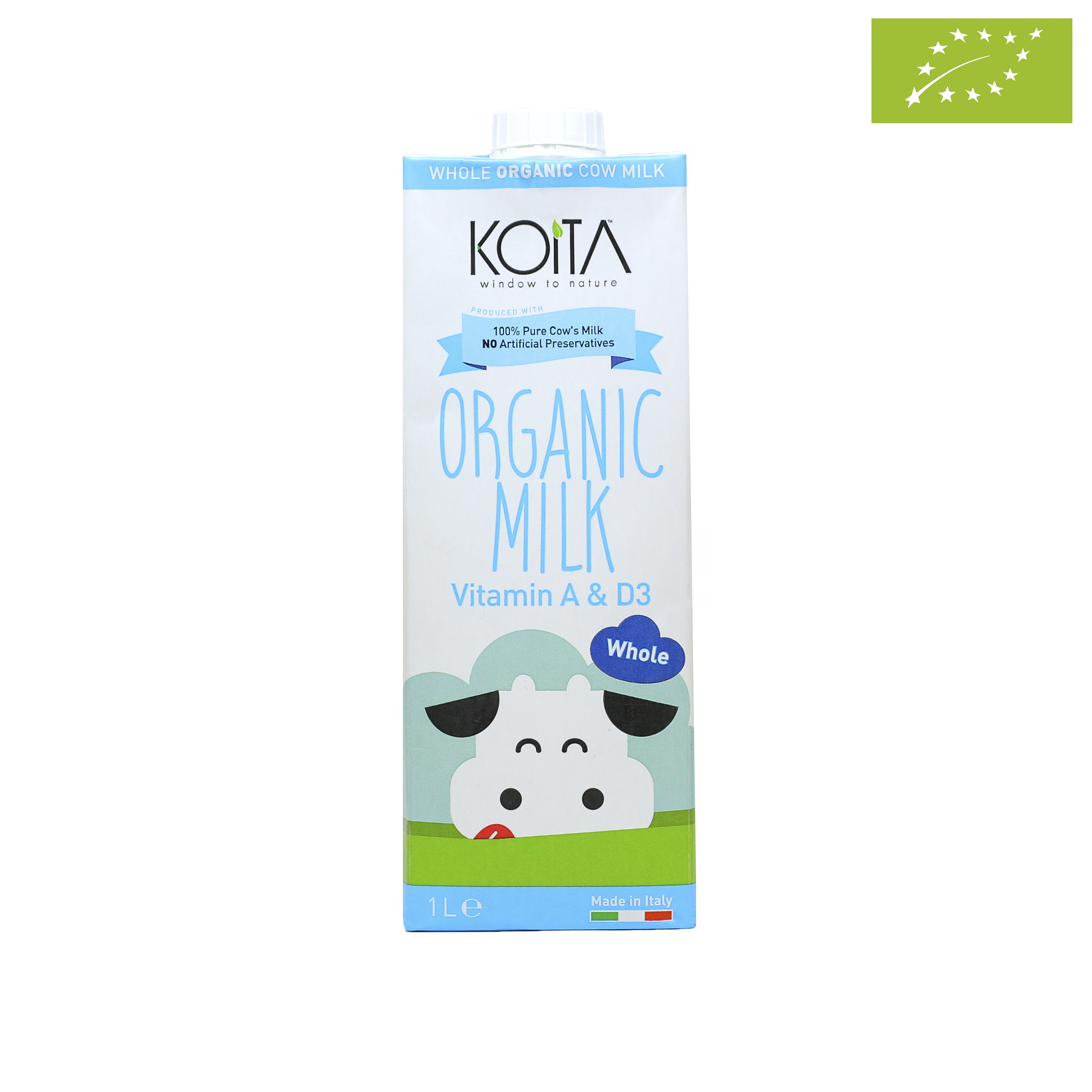 Sữa bò hữu cơ nguyên kem Koita