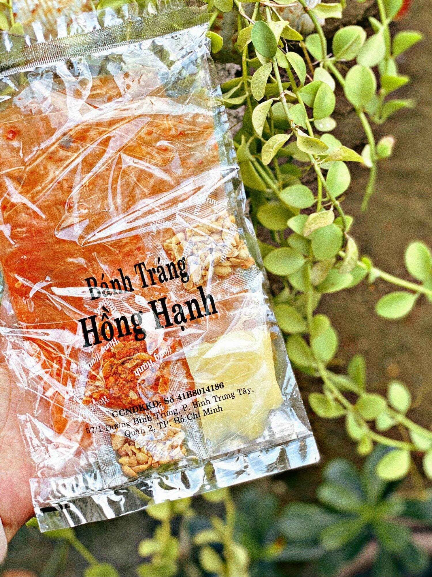 Combo 5 Bịch Bánh tráng bơ Hồng Hạnh đặc biệt thơm ngon