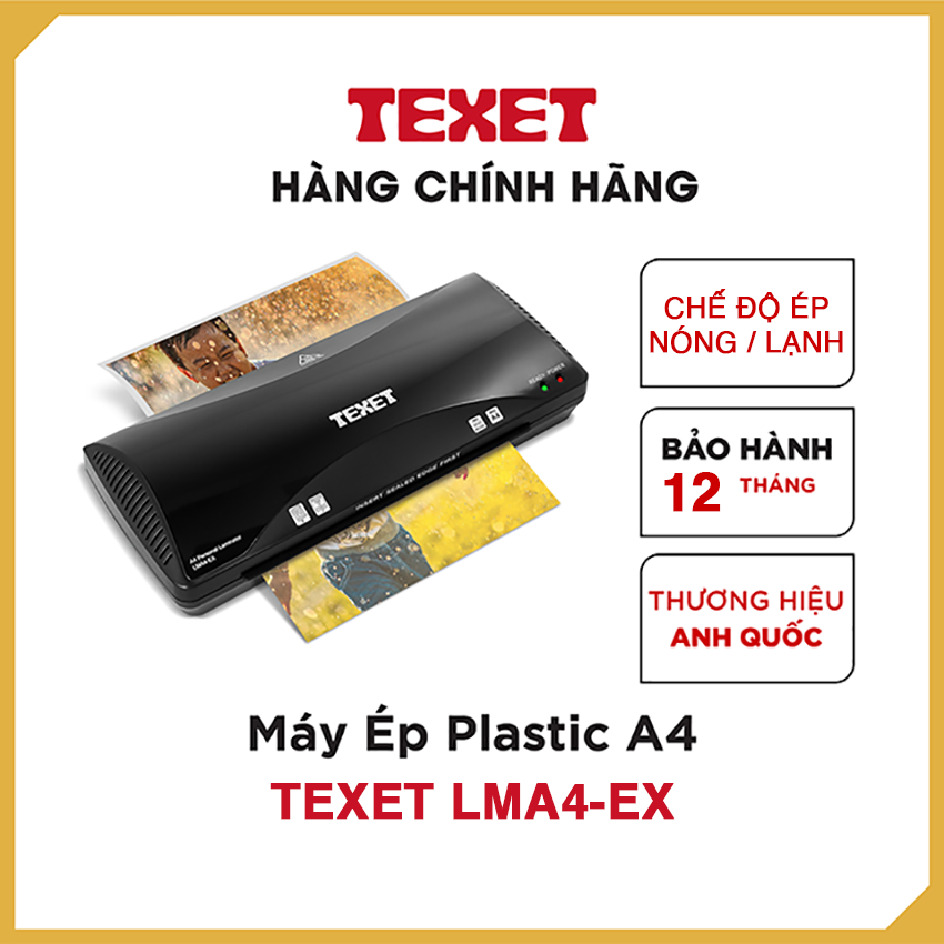 Máy ép nhựa texet lma3-ex khổ a3