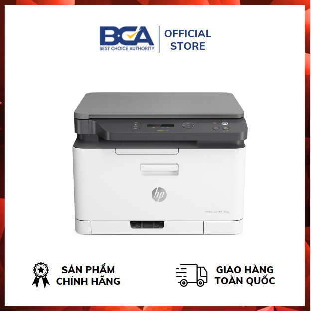 Máy in laser màu đa năng hp color laser mfp 178nw 4zb96a a4/ wifi/ bảo hành chính hãng 12 tháng