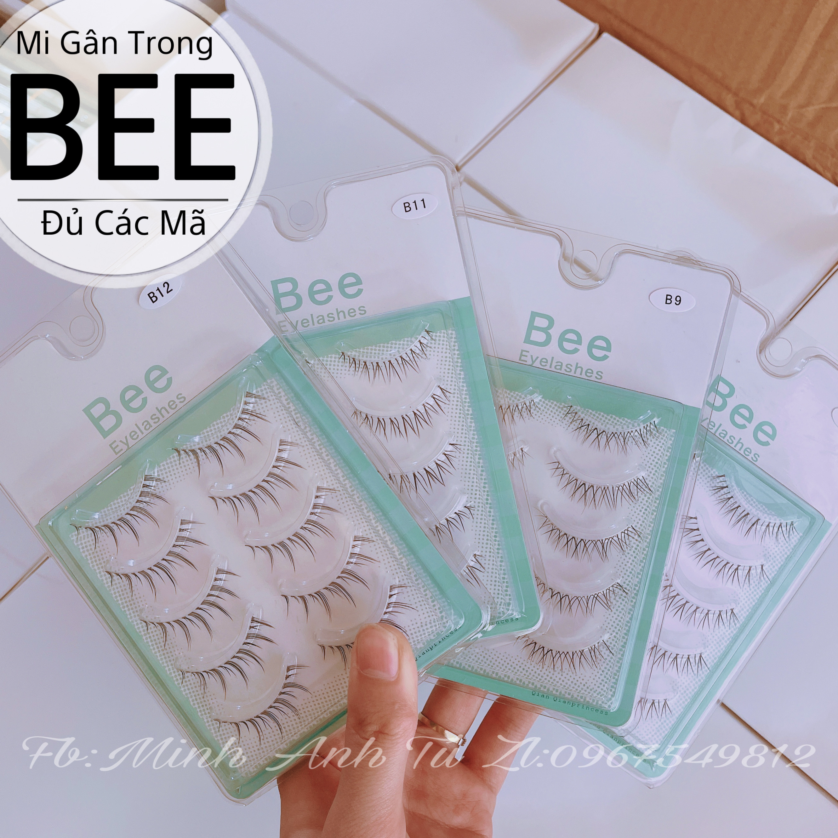 Mi giả gân trong bee đủ các mã mi