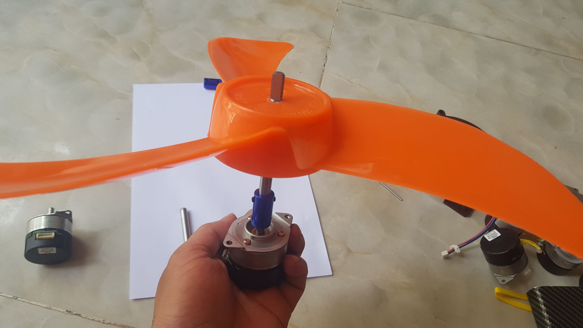 Combo chế quạt không chổi than 12-24V