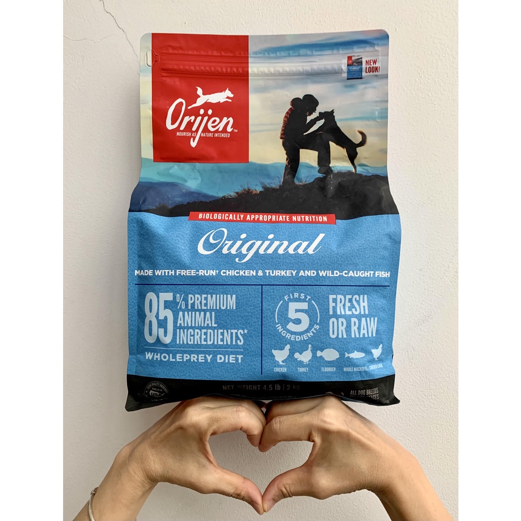 Orijen original - thức ăn hạt không ngũ cốc - 2kg