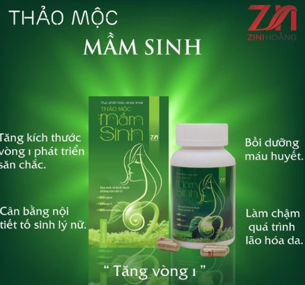 COMBO TRÀ THẢO MỘC TĂNG VÒNG 1 MẦM SINH + SERUM MẦM SINH ZN [KÈM VIDEO]