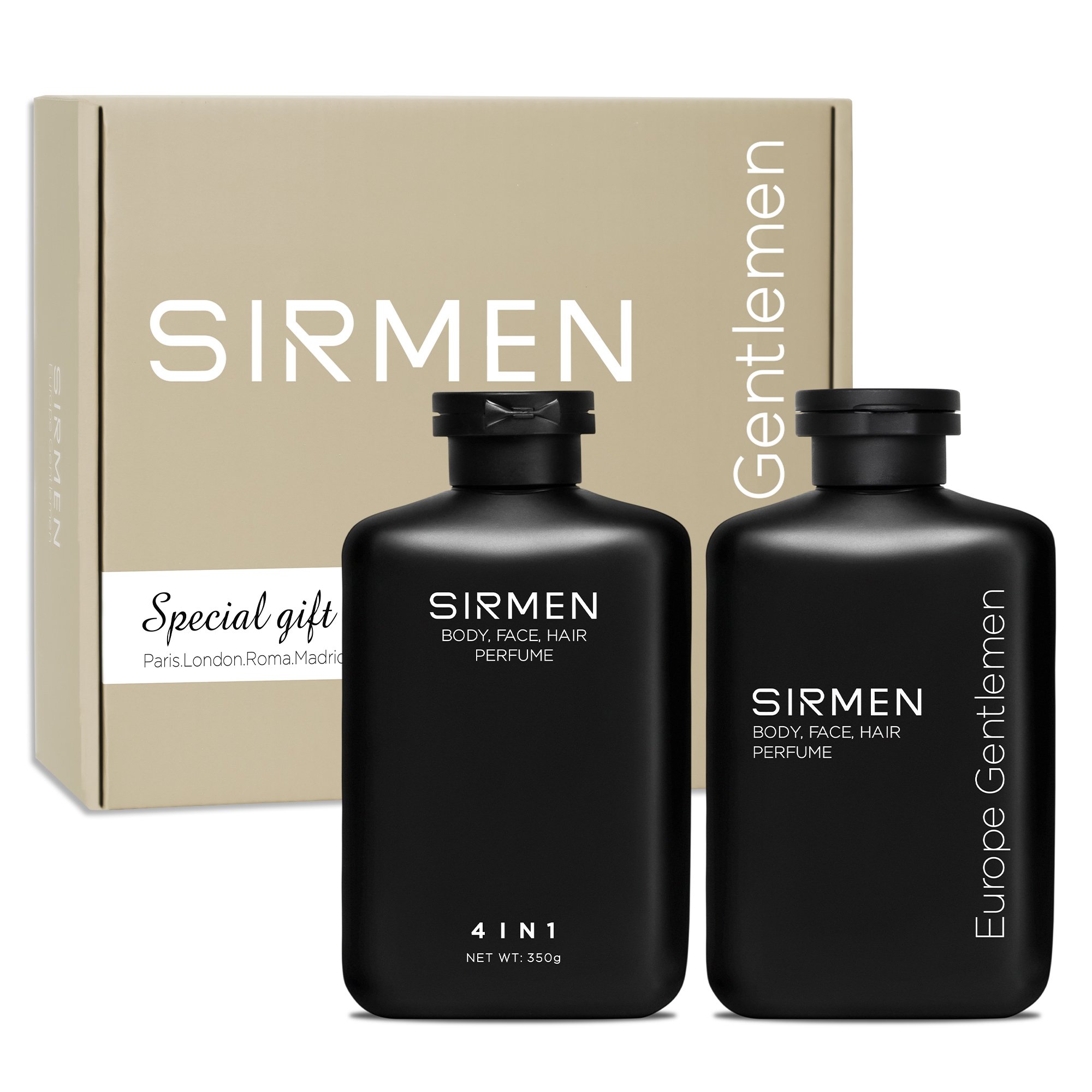 Combo 2 sữa tắm gội 4in1 dành cho nam Sirmen