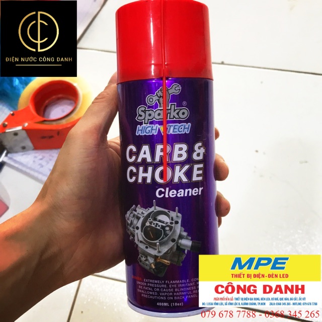 Dung dịch vệ sinh bình xăng con CARB & CHOKE