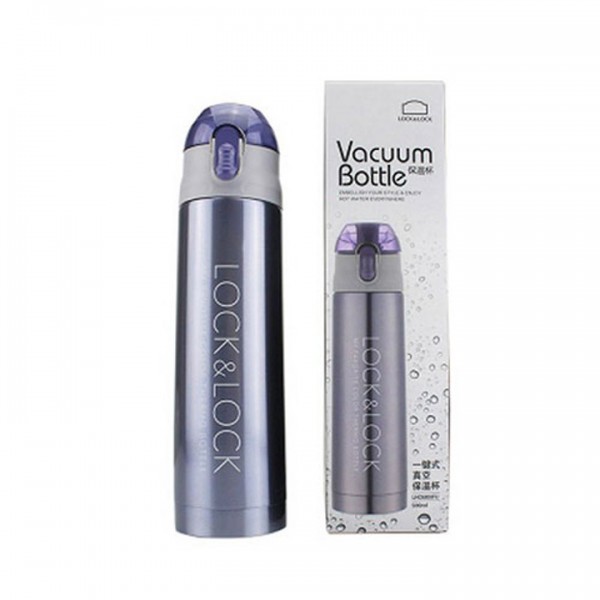 Bình lock& lock 500ml màu tím chính hãng