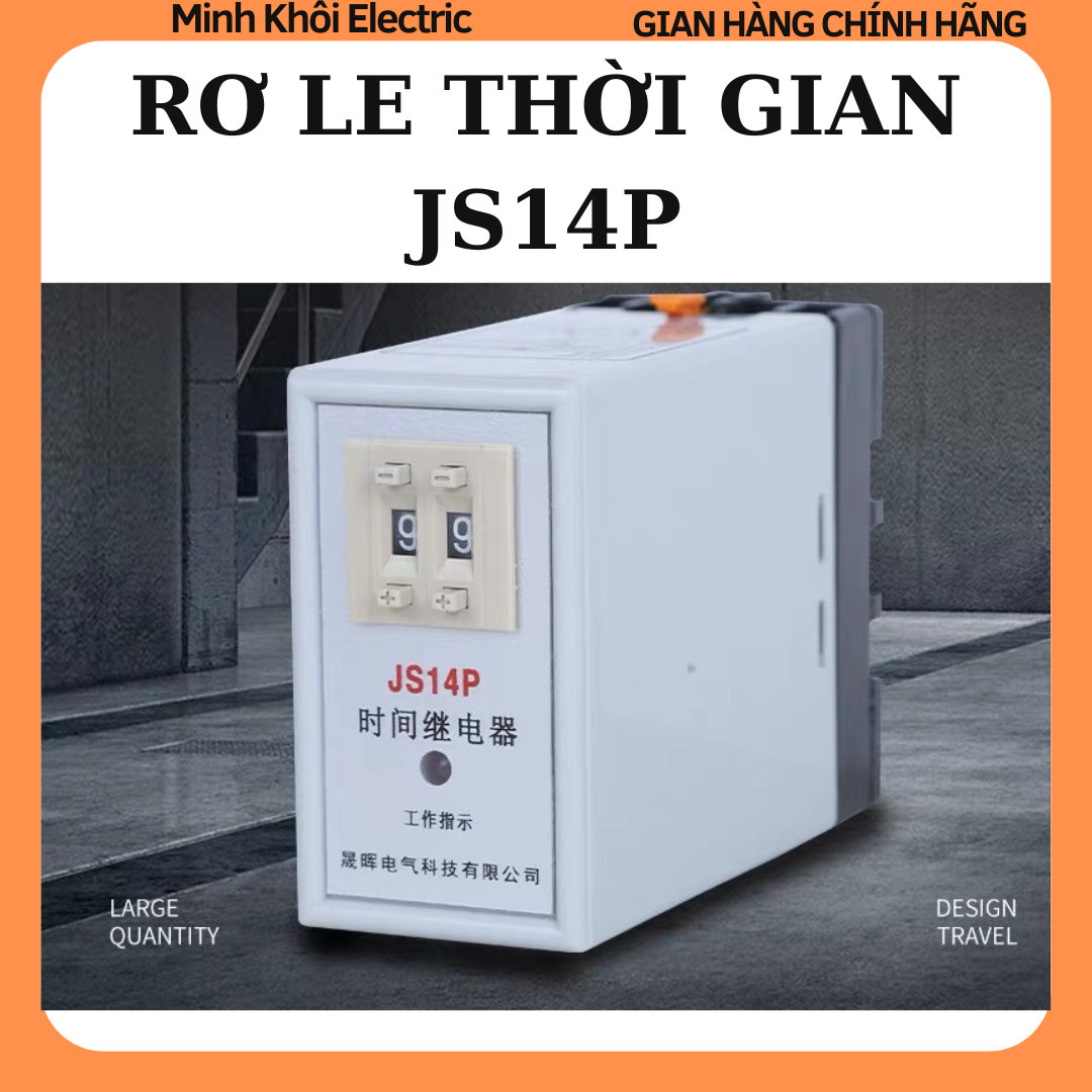 Rơ le thời gian JS14P,relay thời gian JS14P,delay timer JS14P,relay trung gian JS14P, rơ le thời gian kỹ thuật số JS14P, rơ le thời gian thiết bị js14p