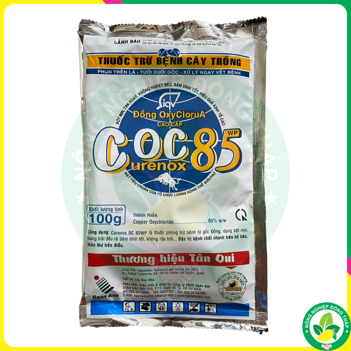 Thuốc trừ bệnh cây trồng curenox coc 85wp