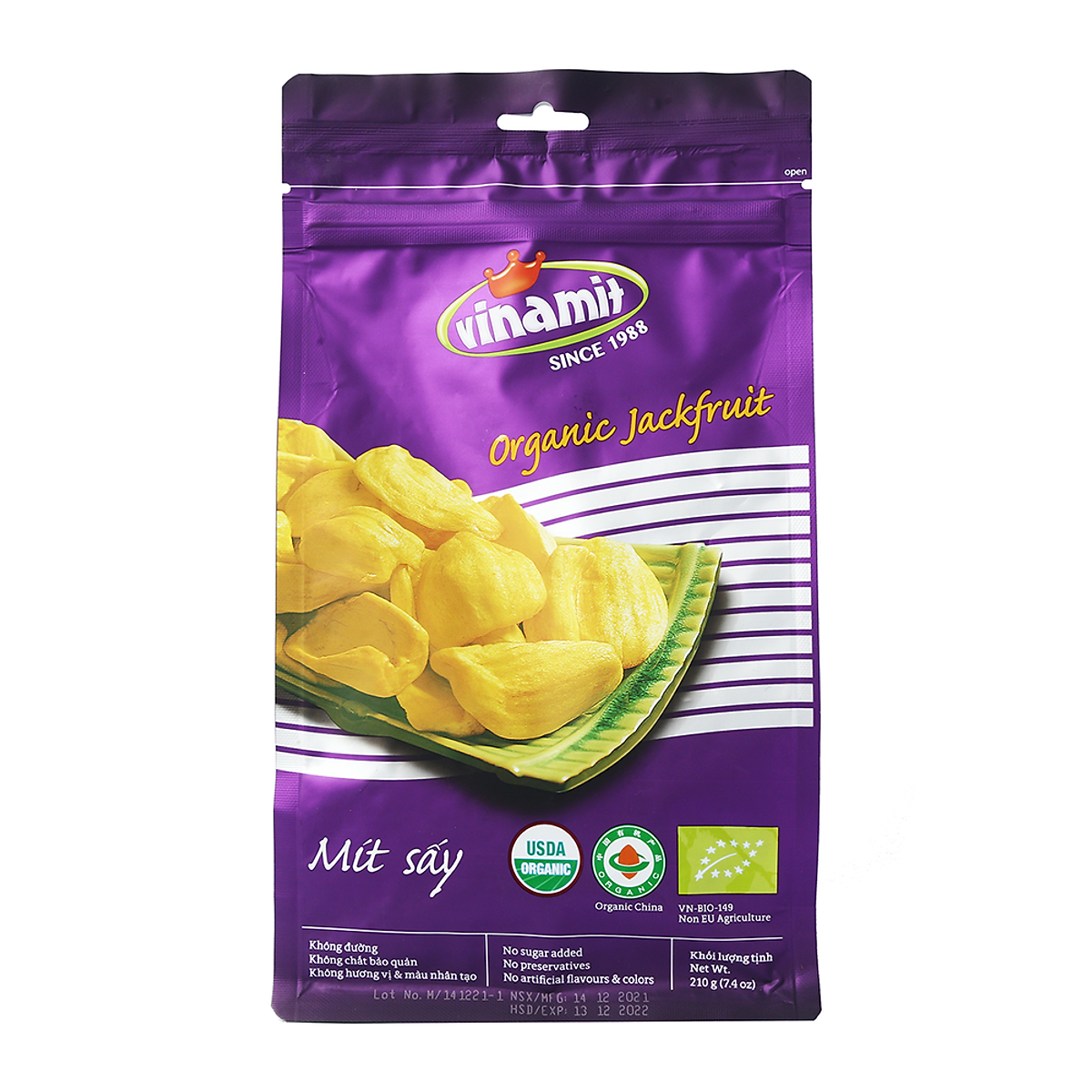 Mít sấy vinamit 210g